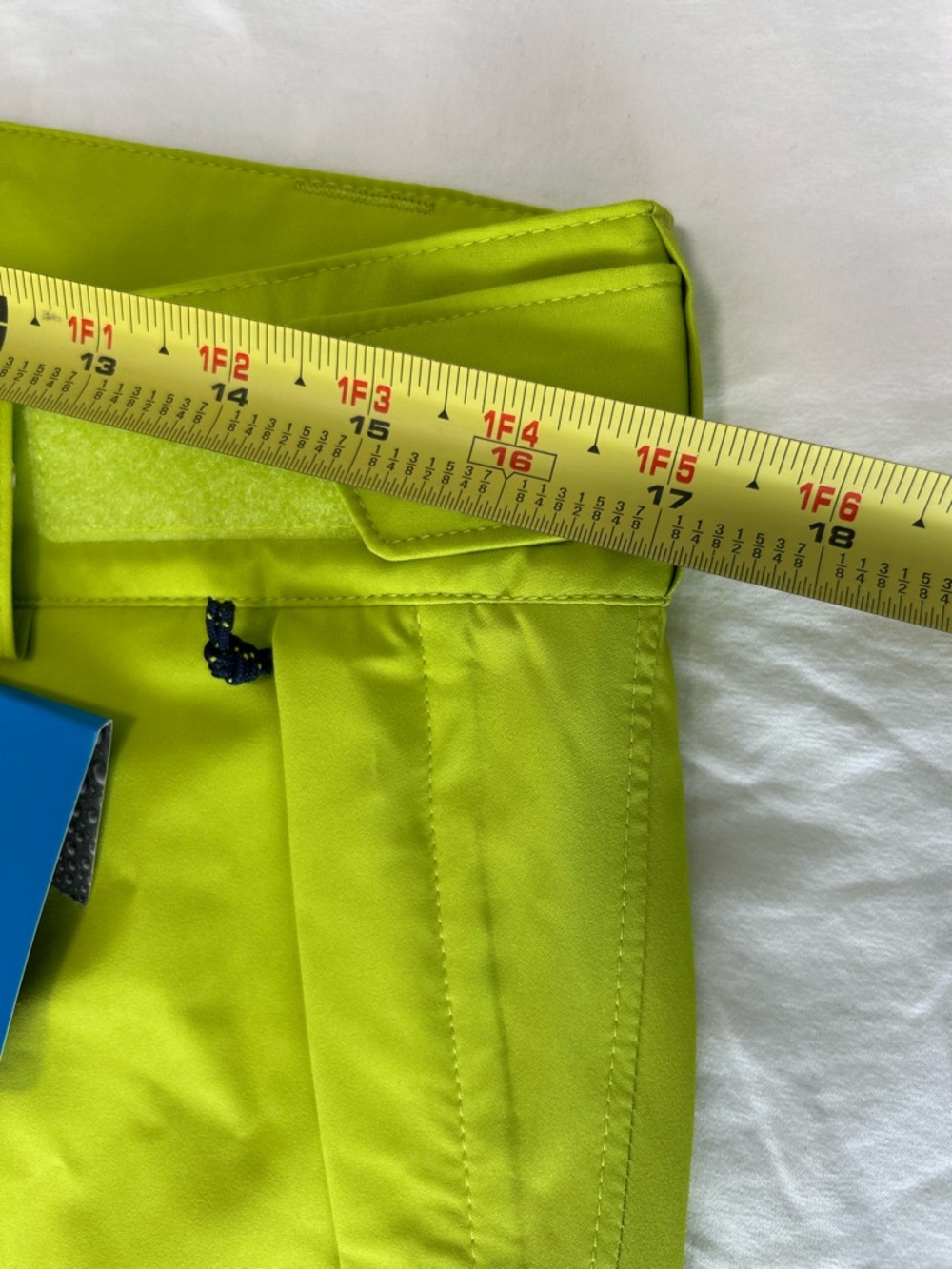 NWT Columbia OMNI-TECH Powder Stash Snowboard Pant Medium Lime Green Ski Outdoor - Picture 5 of 10